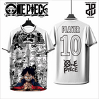 KAOS JERSEY FUTSAL BAJU  ANIME ONIEPIECE DRY FIT PREMIUM MURAH KIDS ANAK DAN DEWASA BIG SIZE