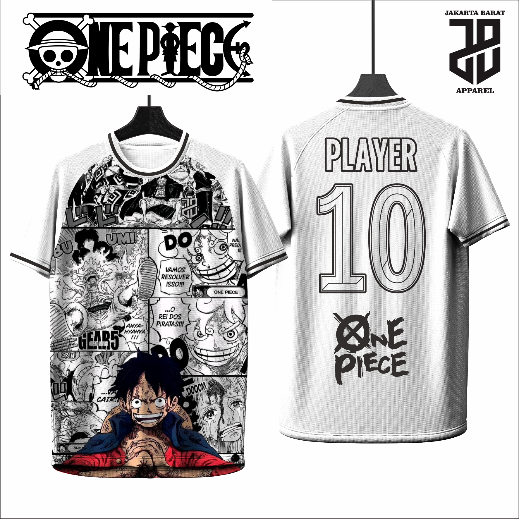 KAOS JERSEY FUTSAL BAJU  ANIME ONIEPIECE DRY FIT PREMIUM MURAH KIDS ANAK DAN DEWASA BIG SIZE (Copy) (Copy) (Copy) (Copy) (Copy)