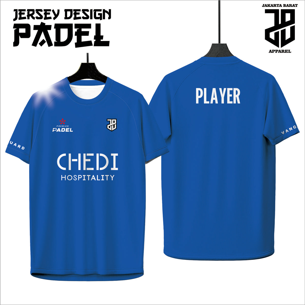 Kaos Jersey Padel new Pro Player YANGUAS Bahan Embosh Premium Free Custom Kustom Nama Cowo Cewe Dewasa & Kids anak