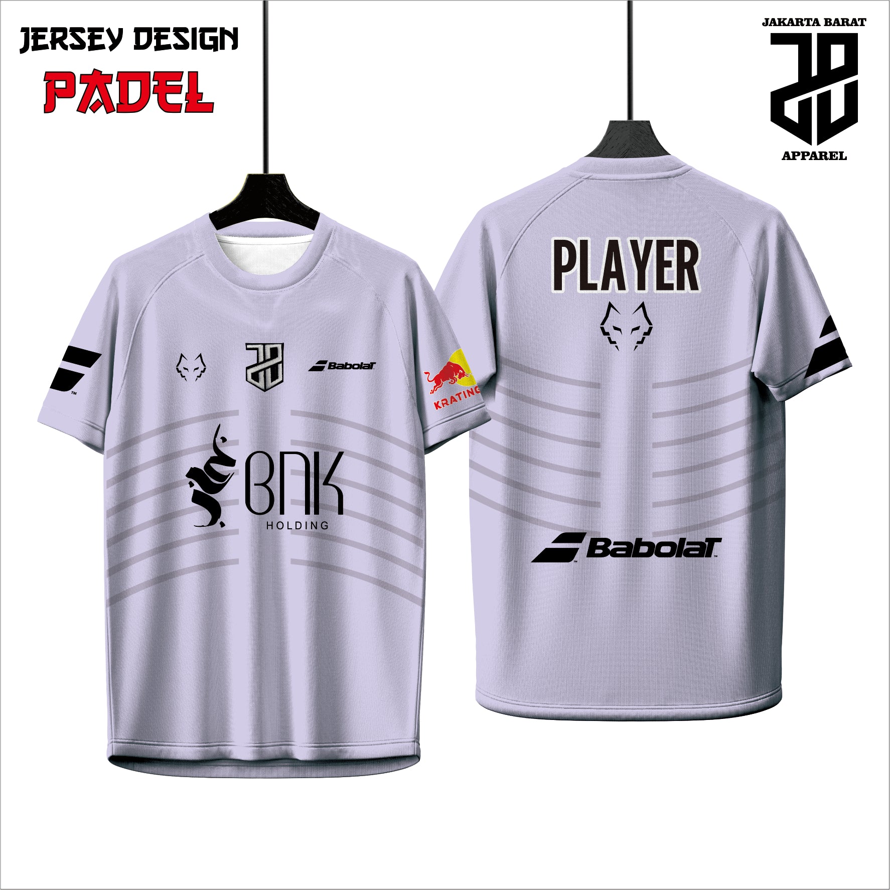 Kaos Jersey Padel Custom | Cocok untuk Tim, Komunitas & Turnamen | Harga Terjangkau