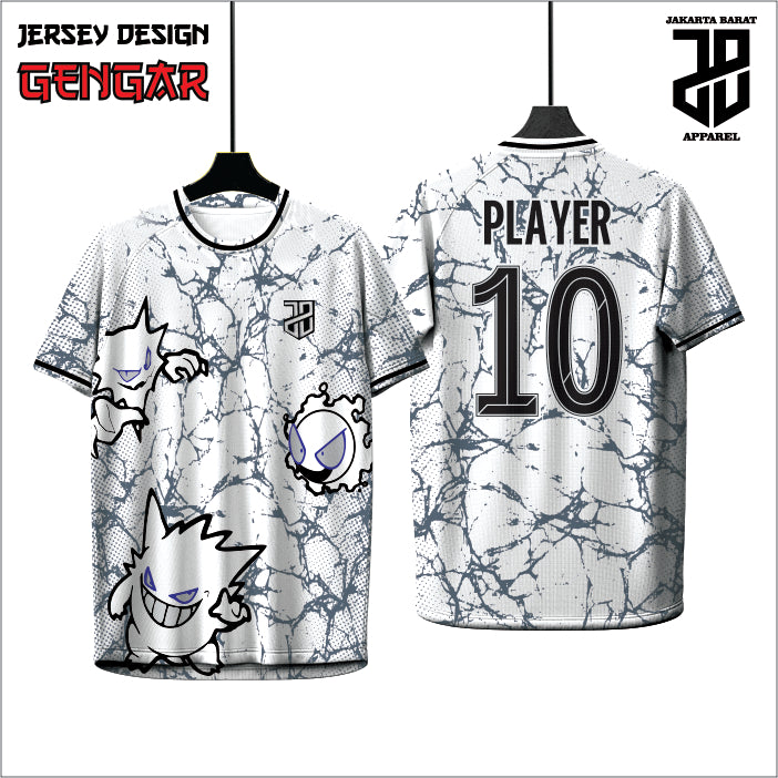 KAOS JERSEY FUTSAL BAJU GENGAR ANIME DRY FIT PREMIUM MURAH KIDS ANAK DAN DEWASA BIG SIZE (Copy) (Copy) (Copy) (Copy)