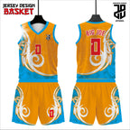 Kaos Jersey Basket Custom Dryfit Premium | Adem, Nyaman | Pria Wanita Dewasa & Anak