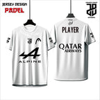 Kaos  Jersey Padel Dryfit Premium | Custom Nama, Nomor & Logo | Cocok Turnamen
