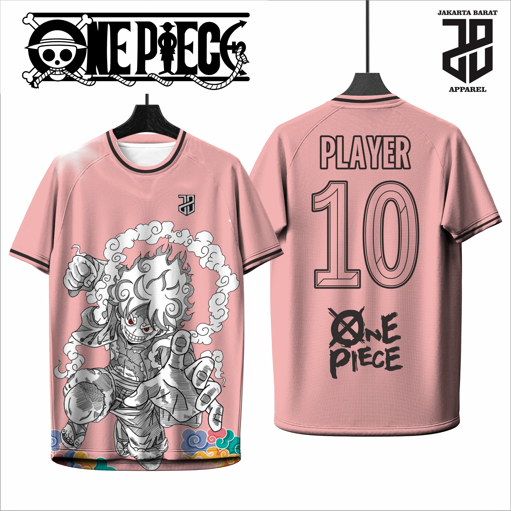 KAOS JERSEY FUTSAL BAJU  ANIME ONIEPIECE DRY FIT PREMIUM MURAH KIDS ANAK DAN DEWASA BIG SIZE (Copy) (Copy) (Copy) (Copy) (Copy)