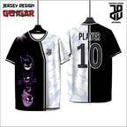 KAOS JERSEY FUTSAL BAJU GENGAR Anime DRY FIT PREMIUM MURAH BAHAN EMBOSH KIDS ANAK DAN DEWASA COWO/CEWEBIG SIZE