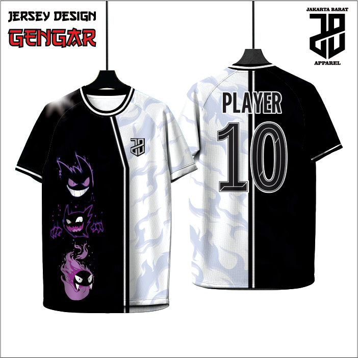 KAOS JERSEY FUTSAL BAJU GENGAR ANIME DRY FIT PREMIUM MURAH KIDS ANAK DAN DEWASA BIG SIZE (Copy) (Copy) (Copy) (Copy)