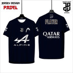 Kaos  Jersey Padel Dryfit Premium | Custom Nama, Nomor & Logo | Cocok Turnamen