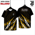 Kaos Jersey Billiard Custom Full Print | Dryfit Premium | Pria, Wanita, Anak | Nyaman Dipakai