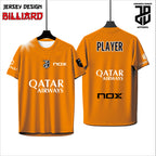 Kaos Jersey Padel Eksklusif – Desain Modern, Full Printing HD, Kualitas Premium
