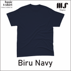 Baju Tshirt Kaos Polos Anak Kids perempuan & laki-laki Lengan pendek 100% Katun 30s Premium lembut