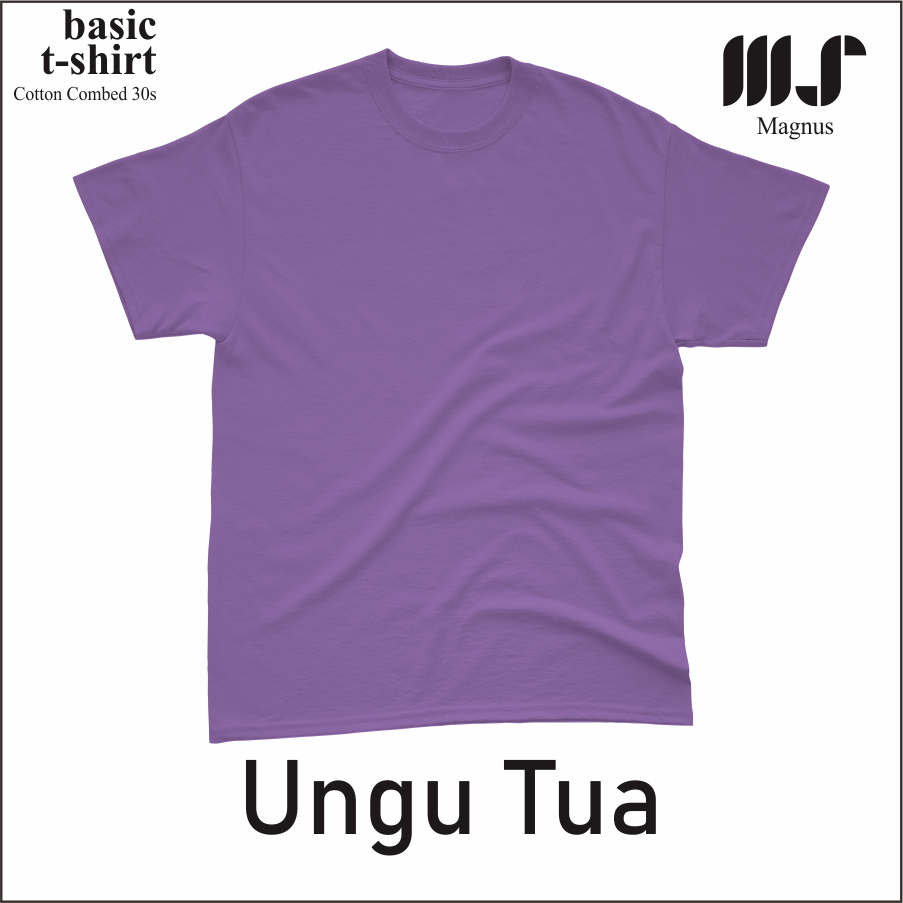 Baju Tshirt Kaos Polos Anak Kids perempuan & laki-laki Lengan pendek 100% Katun 30s Premium lembut