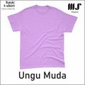 MAGNUS Baju Tshirt Kaos Polos pria wanita Lengan pendek 100% Katun combad 30s Premium Purple/UnguSeries