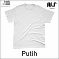 Baju Tshirt Kaos Polos Big Size Ukuran Besar pria wanita Lengan pendek 100% Katun 30s Premium MAGNUS