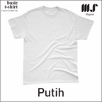 Baju Tshirt Kaos Polos Big Size Ukuran Besar pria wanita Lengan pendek 100% Katun 30s Premium MAGNUS