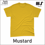 MAGNUS Baju Tshirt Kaos Polos pria wanita Lengan pendek 100% Katun combad 30s Premium Yellow Series
