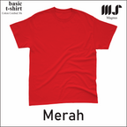 MAGNUS - Baju Tshirt Kaos Polos pria wanita dewasa Lengan pendek 100% Katun 30s Premium 25 warna