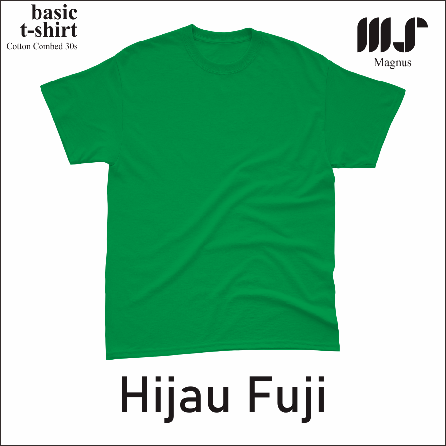 MAGNUS - Baju Tshirt Kaos Polos pria wanita dewasa Lengan pendek 100% Katun 30s Premium 25 warna