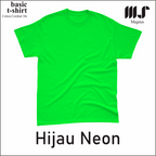 Baju Tshirt Kaos Polos Anak Kids perempuan & laki-laki Lengan pendek 100% Katun 30s Premium lembut