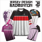 Kaos Jersey Badminton & Bulu Tangkis Dry Fit Premium – Kids & Dewasa COWO/CEWE Big Size BAHAN EMBOSH NYAMAN RINGAN