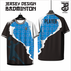 KAOS JERSEY BADMINTON/BULU TANGKIS  DRY FIT PREMIUM MURAH BAHAN EMBOSH KIDS ANAK DAN DEWASA COWO/CEWE BIG SIZE
