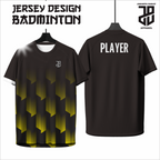 KAOS JERSEY BADMINTON/BULU TANGKIS   DRY FIT PREMIUM MURAH BAHAN EMBOSH KIDS ANAK DAN DEWASA COWO/CEWE BIG SIZE