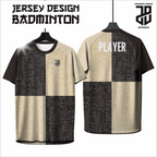 KAOS JERSEY BADMINTON/BULU TANGKIS   DRY FIT PREMIUM MURAH BAHAN EMBOSH KIDS ANAK DAN DEWASA COWO/CEWE BIG SIZE
