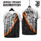 KAOS JERSEY BADMINTON/BULU TANGKIS   DRY FIT PREMIUM MURAH BAHAN EMBOSH KIDS ANAK DAN DEWASA COWO/CEWE BIG SIZE