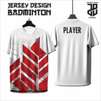 KAOS JERSEY BADMINTON/BULU TANGKIS   DRY FIT PREMIUM MURAH BAHAN EMBOSH KIDS ANAK DAN DEWASA COWO/CEWE BIG SIZE