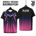 KAOS JERSEY BADMINTON/BULU TANGKIS   DRY FIT PREMIUM MURAH BAHAN EMBOSH KIDS ANAK DAN DEWASA COWO/CEWE BIG SIZE