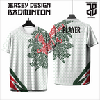 KAOS JERSEY BADMINTON/BULU TANGKIS   DRY FIT PREMIUM MURAH BAHAN EMBOSH KIDS ANAK DAN DEWASA COWO/CEWE BIG SIZE