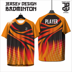 KAOS JERSEY BADMINTON/BULU TANGKIS   DRY FIT PREMIUM MURAH BAHAN EMBOSH KIDS ANAK DAN DEWASA COWO/CEWE BIG SIZE