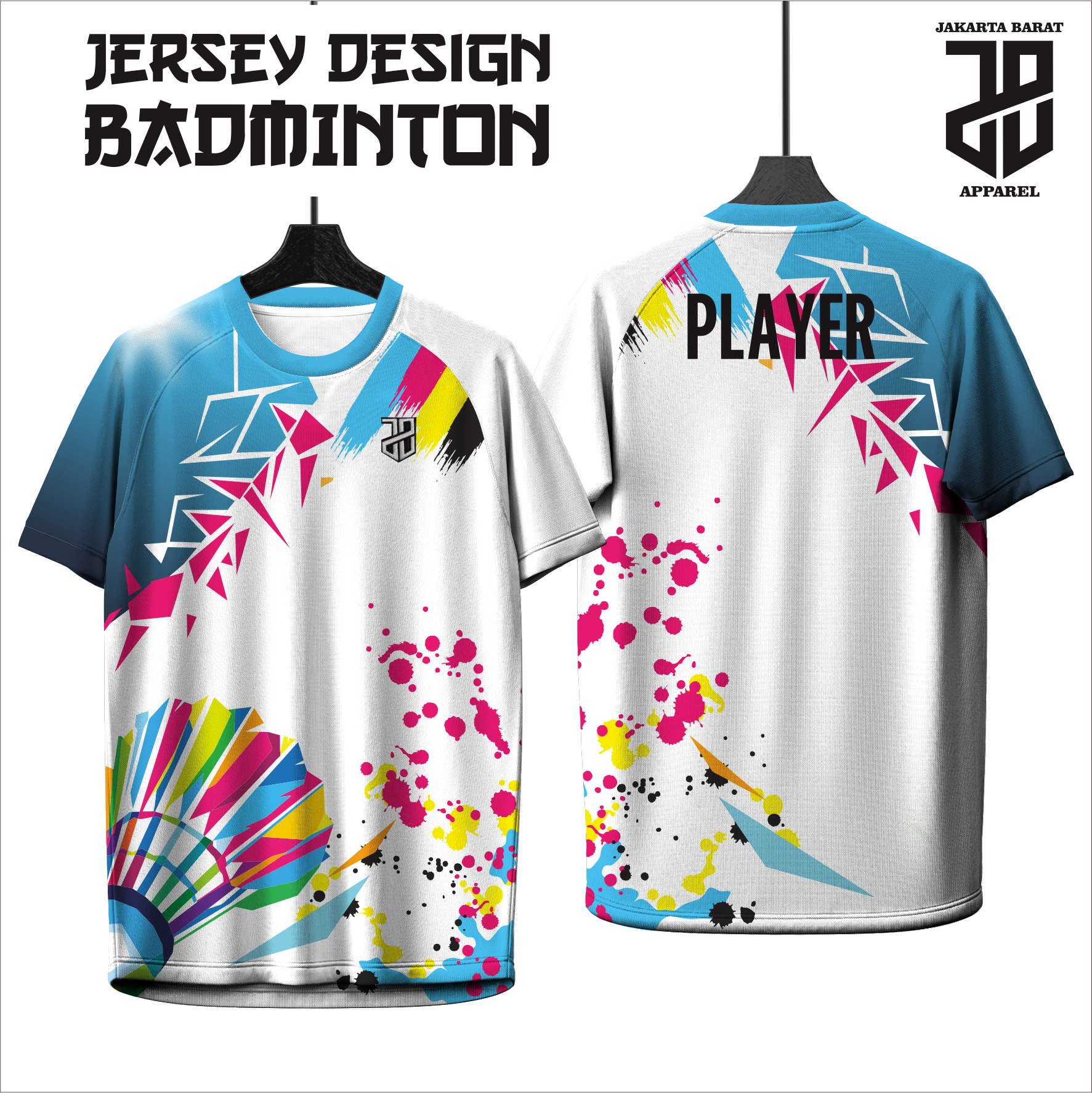 KAOS JERSEY BADMINTON/BULU TANGKIS   DRY FIT PREMIUM MURAH BAHAN EMBOSH KIDS ANAK DAN DEWASA COWO/CEWE BIG SIZE