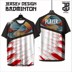 Kaos Jersey Badminton & Bulu Tangkis Dry Fit Premium – Kids & Dewasa COWO/CEWE Big Size BAHAN EMBOSH NYAMAN RINGAN