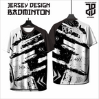 KAOS JERSEY FUTSAL BAJU BADMINTON/BULUTANGKIS DRY FIT PREMIUM MURAH BAHAN EMBOSH KIDS ANAK DAN DEWASA COWO/CEWEBIG SIZE