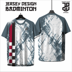 KAOS JERSEY FUTSAL BAJU BADMINTON/BULUTANGKIS DRY FIT PREMIUM MURAH BAHAN EMBOSH KIDS ANAK DAN DEWASA COWO/CEWEBIG SIZE