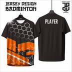 KAOS JERSEY FUTSAL BAJU BADMINTON/BULUTANGKIS DRY FIT PREMIUM MURAH BAHAN EMBOSH KIDS ANAK DAN DEWASA COWO/CEWEBIG SIZE