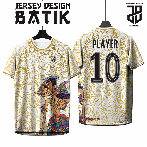 KAOS JERSEY FUTSAL BAJU BOLA MOTIF BATIK DRY FIT PREMIUM MURAH KIDS ANAK DAN DEWASA BIG SIZE