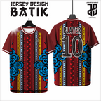 KAOS JERSEY FUTSAL BAJU BOLA MOTIF BATIK DRY FIT PREMIUM MURAH KIDS ANAK DAN DEWASA BIG SIZE