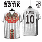 KAOS JERSEY FUTSAL BAJU BOLA MOTIF BATIK DRY FIT PREMIUM MURAH KIDS ANAK DAN DEWASA BIG SIZE