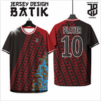 KAOS JERSEY FUTSAL BAJU BOLA MOTIF BATIK DRY FIT PREMIUM MURAH KIDS ANAK DAN DEWASA BIG SIZE
