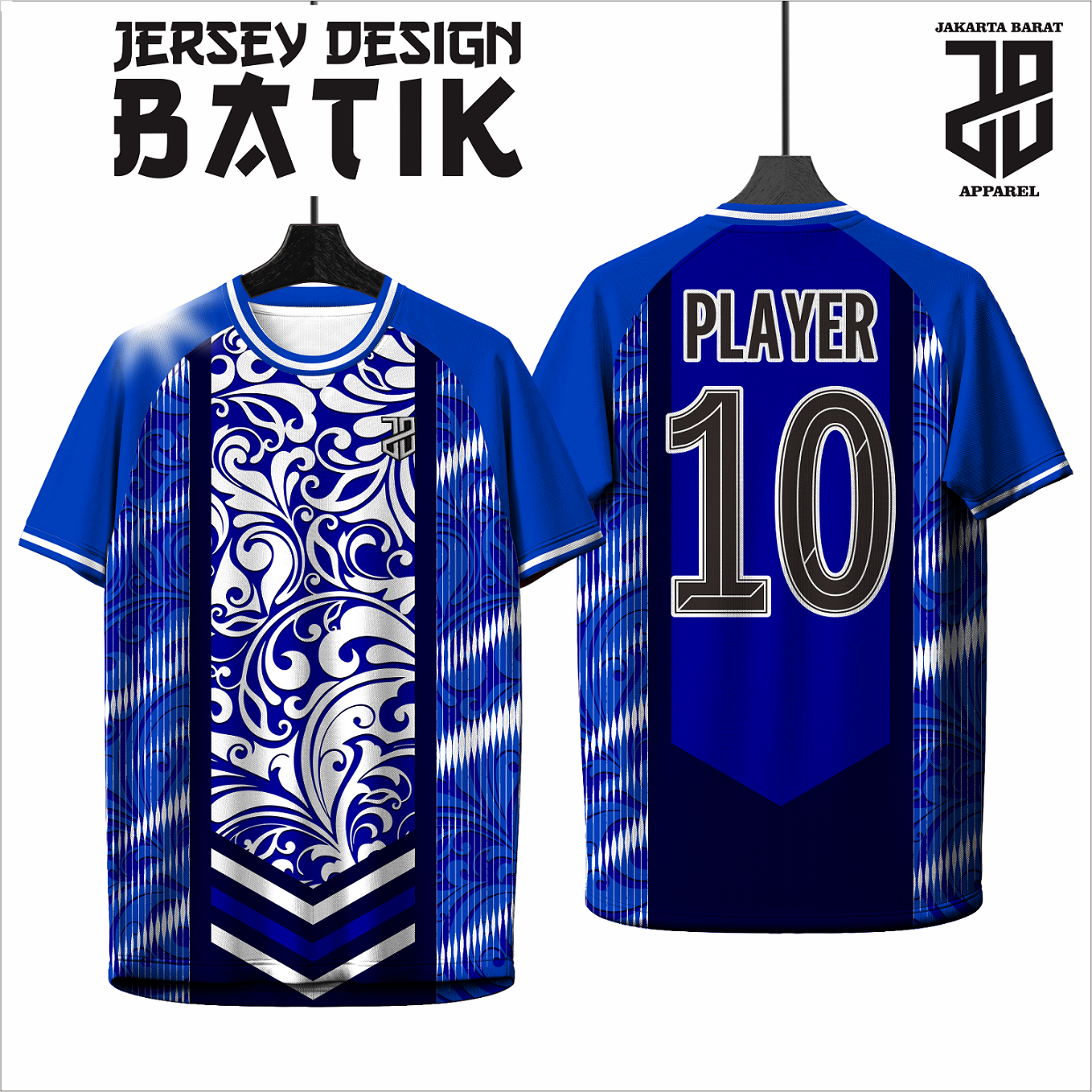 KAOS JERSEY FUTSAL BAJU BOLA MOTIF BATIK DRY FIT PREMIUM MURAH KIDS ANAK DAN DEWASA BIG SIZE