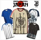 KAOS JERSEY FUTSAL & BADMINTON  Japanese Warrior Anime  DRY FIT PREMIUM MURAH BAHAN EMBOSH KIDS ANAK DAN DEWASA COWO/CEWE BIG SIZE