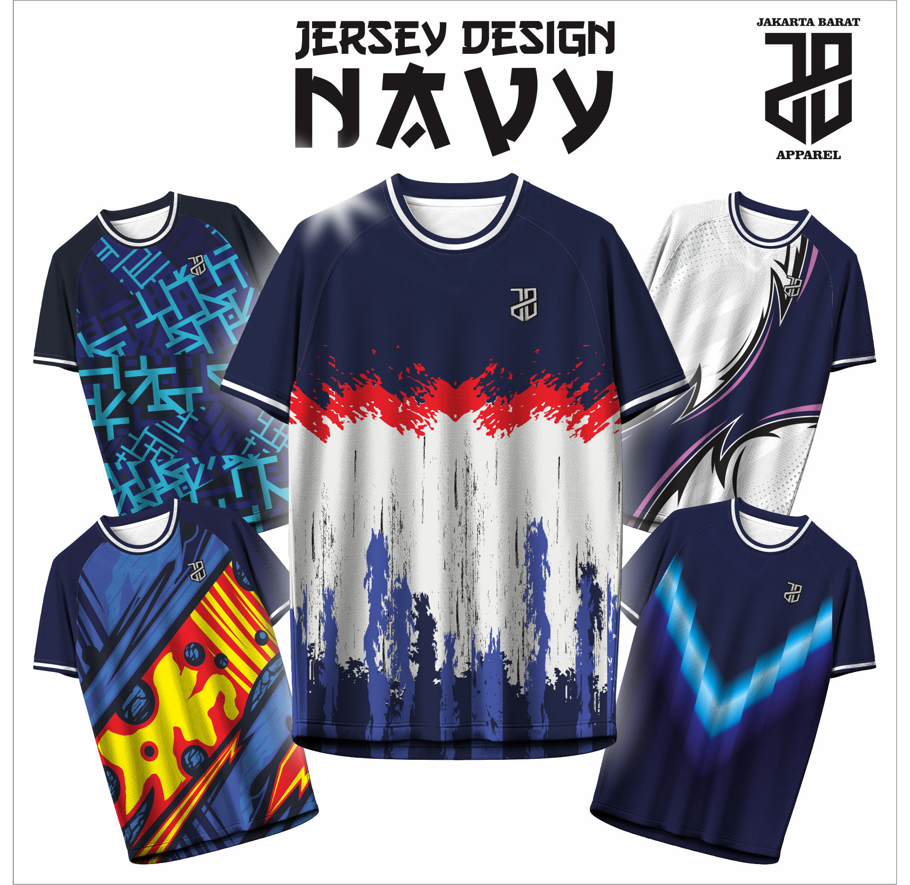 KAOS JERSEY FUTSAL & BADMINTON BAJU Esport NAVY Geometris Kekinian – Nyaman untuk Gaming dan Olahraga  DRY FIT PREMIUM MURAH KIDS ANAK DAN DEWASA BIG SIZE (Copy) (Copy) (Copy) (Copy) (Copy)