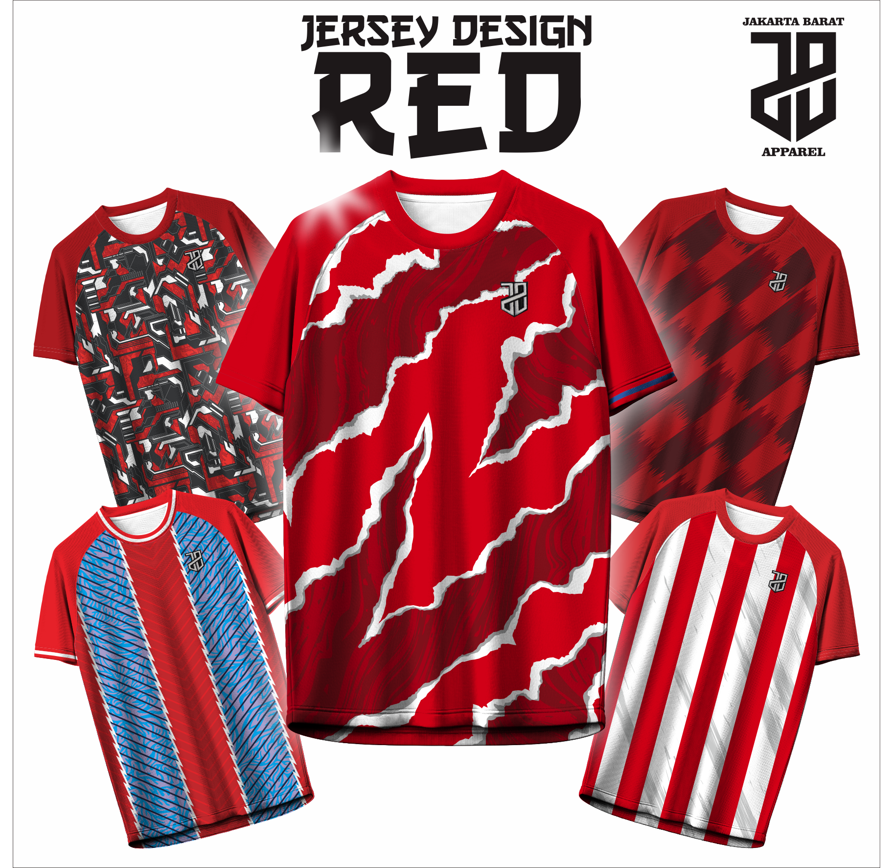 KAOS JERSEY FUTSAL & BADMINTON Esport RED/MERAH Abstract Edition  DRY FIT PREMIUM MURAH KIDS ANAK DAN DEWASA CEWE COWO BIG SIZE (Copy) (Copy) (Copy) (Copy) (Copy) (Copy)