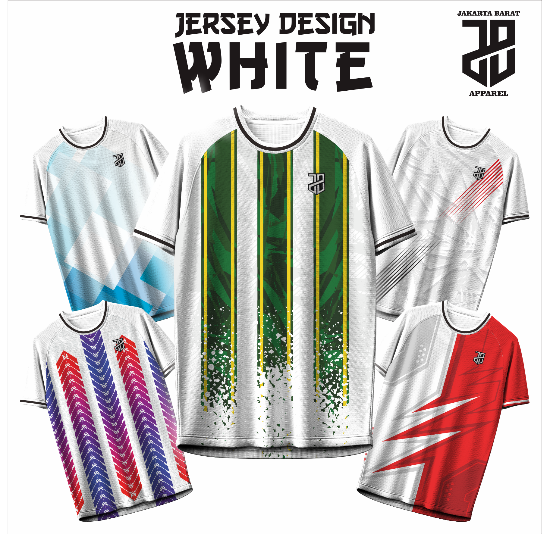 KAOS JERSEY FUTSAL & BADMINTON Esport WHITE/PUTIH Abstract Edition  DRY FIT PREMIUM MURAH BAHAN JERSEY EMBOSH KIDS ANAK DAN DEWASA BIG SIZE (Copy) (Copy) (Copy) (Copy) (Copy)