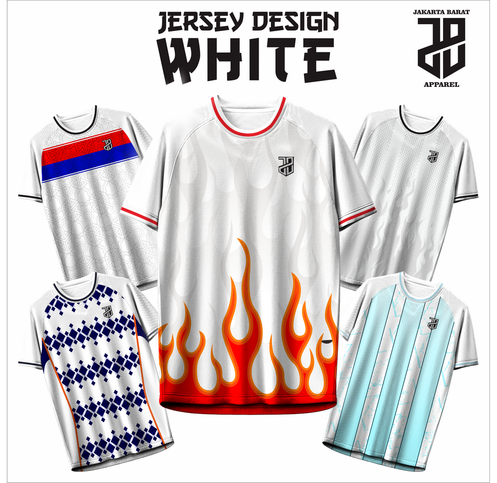 KAOS JERSEY FUTSAL & BADMINTON Esport WHITE/PUTIH Abstract Edition  DRY FIT PREMIUM MURAH BAHAN JERSEY EMBOSH KIDS ANAK DAN DEWASA BIG SIZE (Copy) (Copy) (Copy) (Copy) (Copy) (Copy) (Copy)