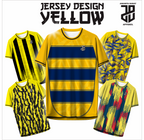 KAOS JERSEY BADMINTON/BULU TANGKIS  YELLOW/KUNING DRY FIT PREMIUM BAHAN EMBOSH MURAH KIDS ANAK DAN DEWASA COWO/CEWE BIG SIZE