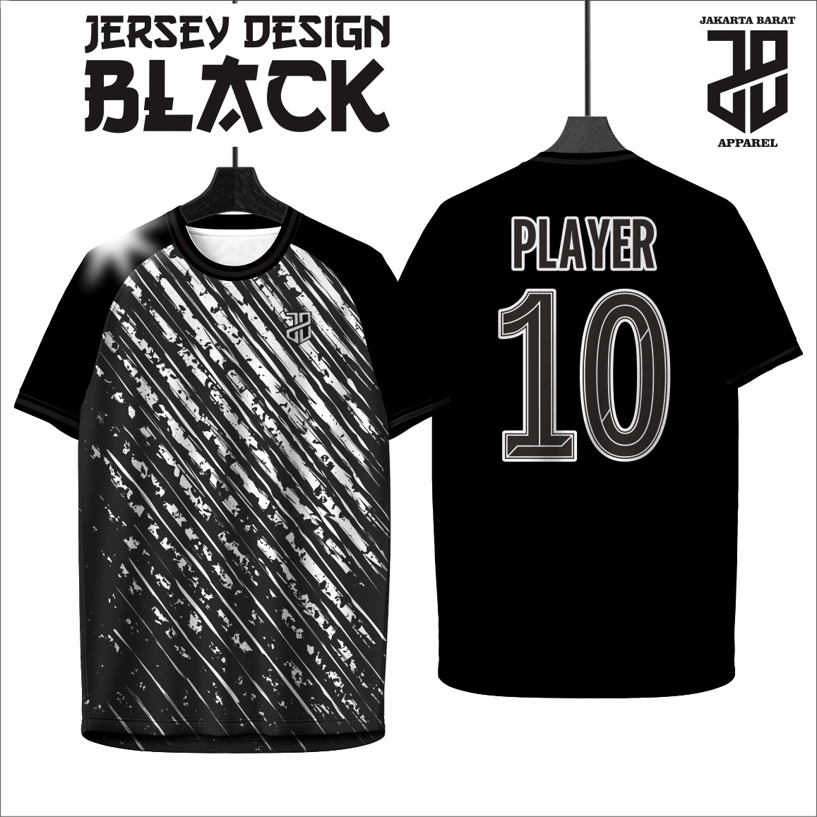 KAOS JERSEY FUTSAL BAJU BOLA MOTIF BLACK/HITAM DRY FIT PREMIUM MURAH KIDS ANAK DAN DEWASA BIG SIZE (Copy) (Copy)