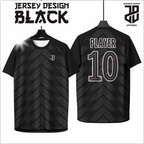 KAOS JERSEY FUTSAL BAJU BOLA MOTIF ABSTRAK BLACK/HITAM DRY FIT PREMIUM MURAH BAHAN EMBOSH KIDS ANAK DAN DEWASA COWO/CEWE BIG SIZE