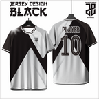 KAOS JERSEY FUTSAL BAJU  MOTIF ABSTRAK BLACK/HITAM  DRY FIT PREMIUM BAHAH EMBOSH MURAH FREE COSTUM KIDS ANAK DAN DEWASA BIG SIZE